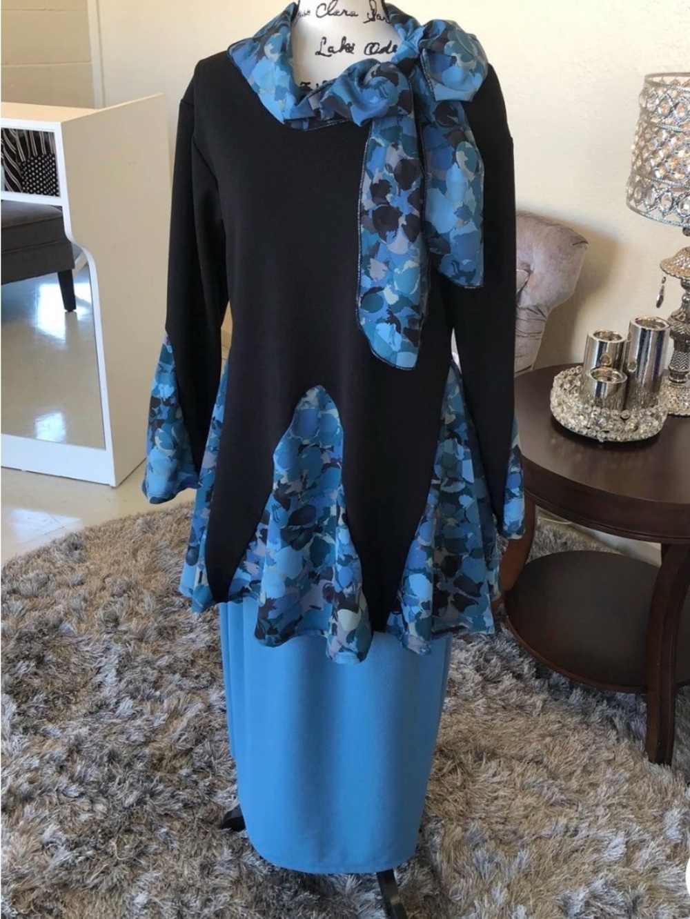 Boutique NEW Black modest 2pc 2XL